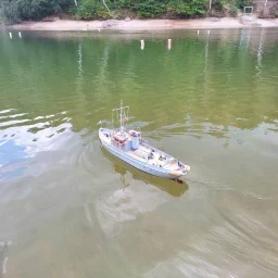 55. Jablonecká Kotva model ORP Nurek v trati